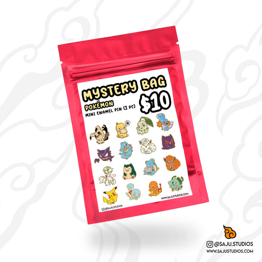 Pocket Monsters Mystery Bag (Enamel Pin 1 pc)