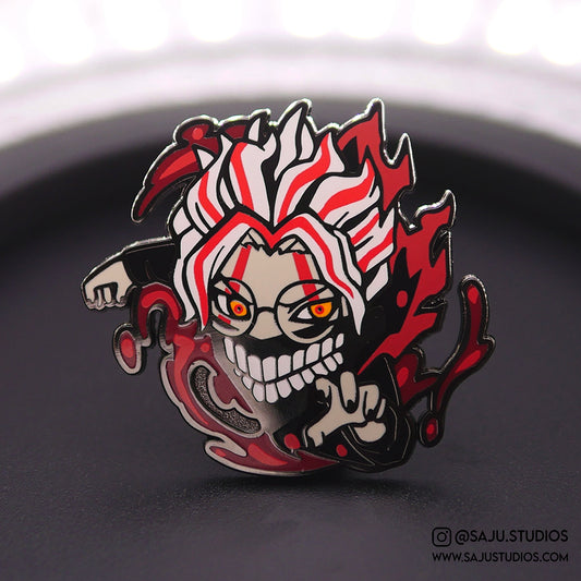 Okarun Enamel Pin