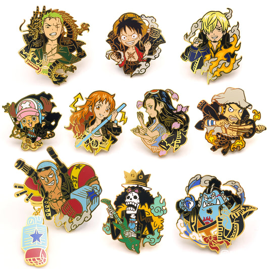 Pirate Crew Enamel Pins