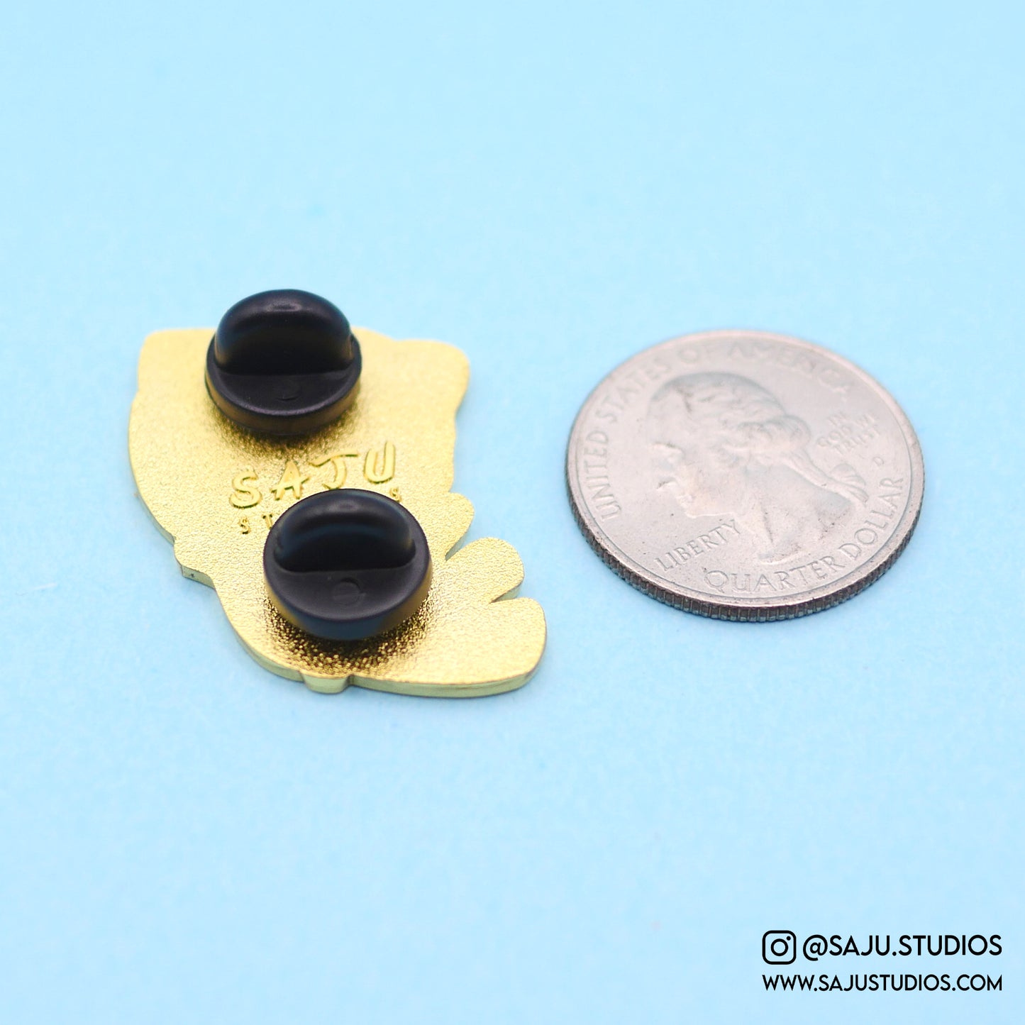 Water Otter Enamel Pin