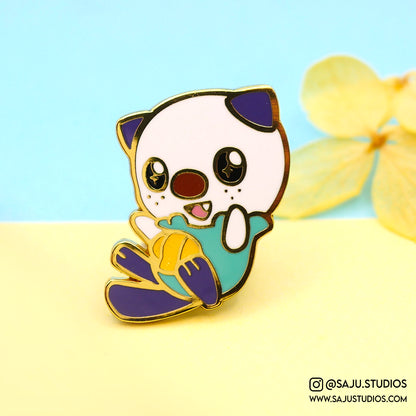 Water Otter Enamel Pin