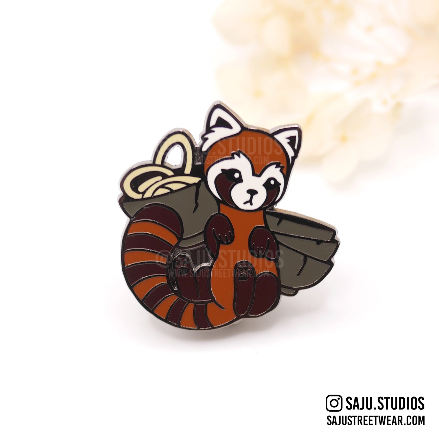 Pabu Enamel Pin