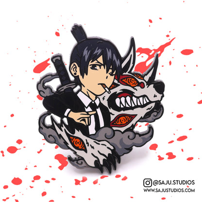 Chainsaw Enamel Pins