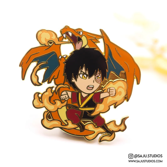 Poké Zuko Enamel Pin