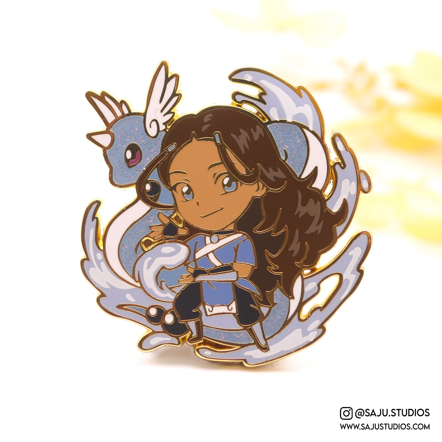 Poké Katara Enamel Pin