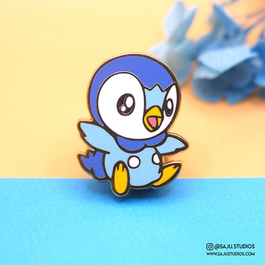 Water Penguin Enamel Pin