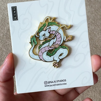 Haku Enamel Pin