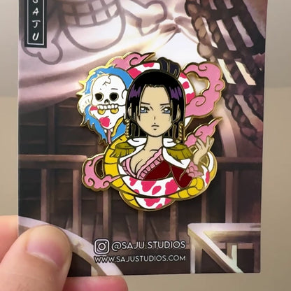 Boa Enamel Pin