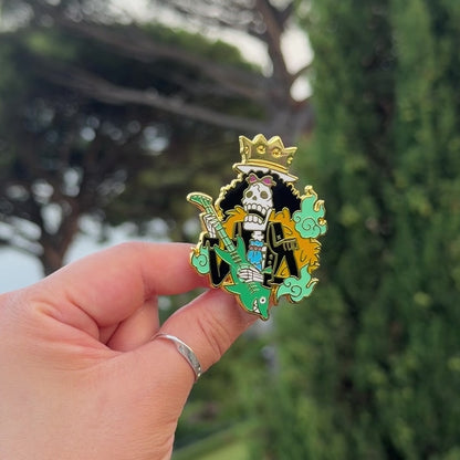 Musician Enamel Pin (Glow in the Dark)