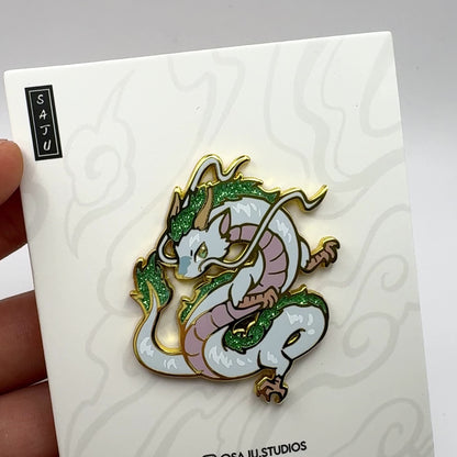 Haku Enamel Pin