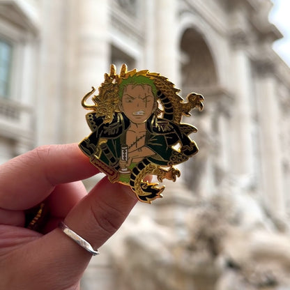 Swordsman Enamel Pin