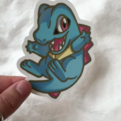 Crocodile Sticker