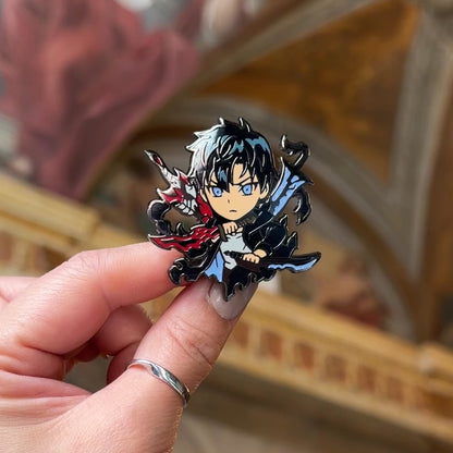 Jinwoo Enamel Pin