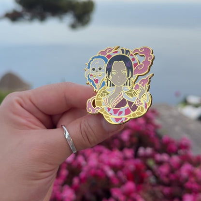 Boa Enamel Pin