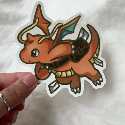 Messenger Dragon Sticker