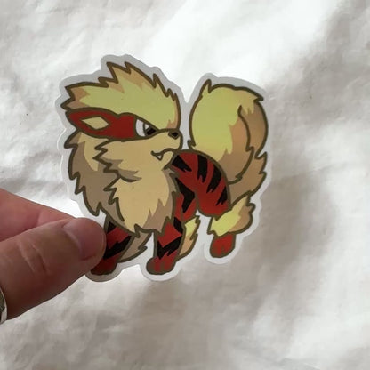 Fire Canine Sticker