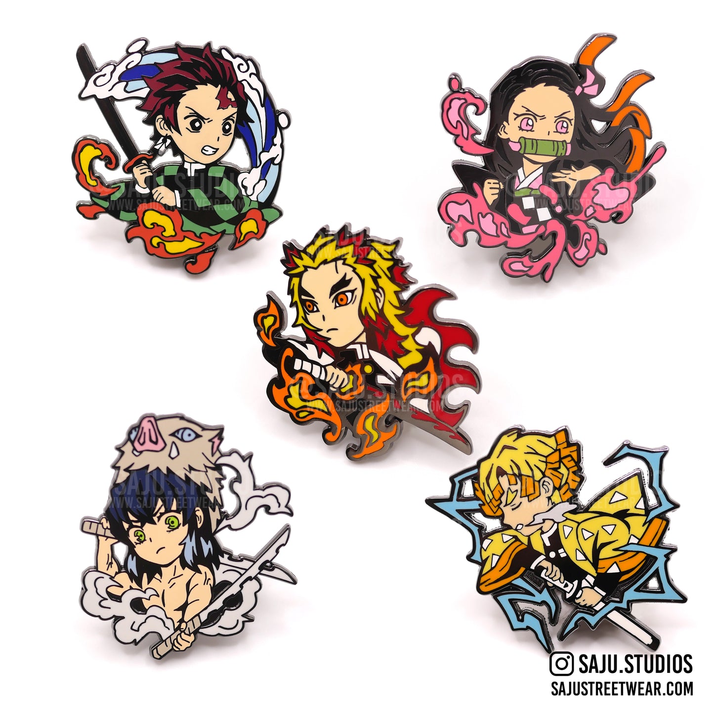 Slayers Enamel Pins