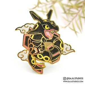Fire Lizard Enamel Pin