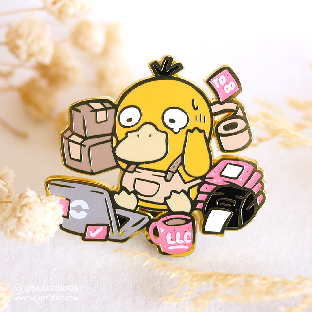 Small Business Owner Enamel Pin