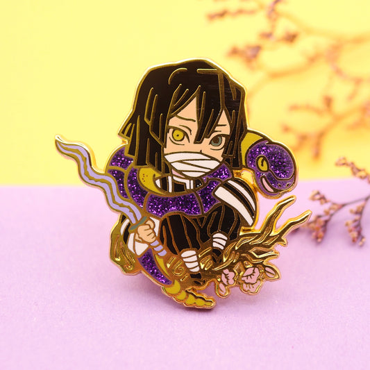 Snake PokeSlayer Enamel Pin