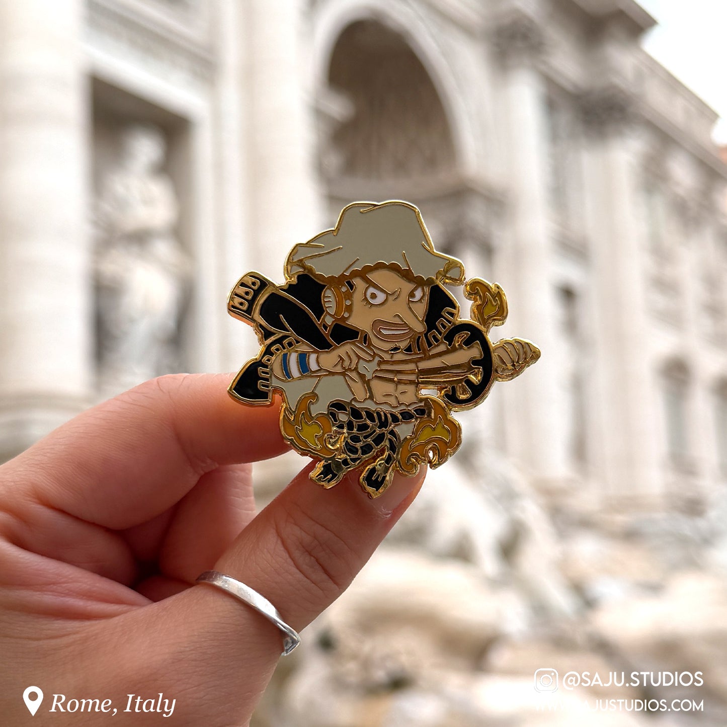 Sniper Enamel Pin