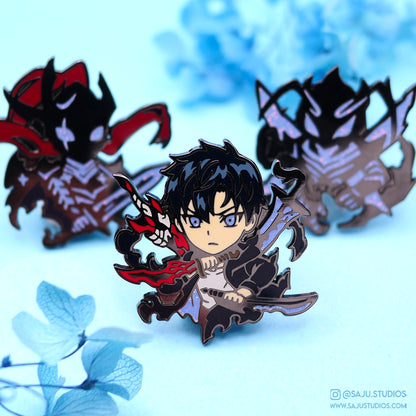 Solo Leveling Enamel Pins