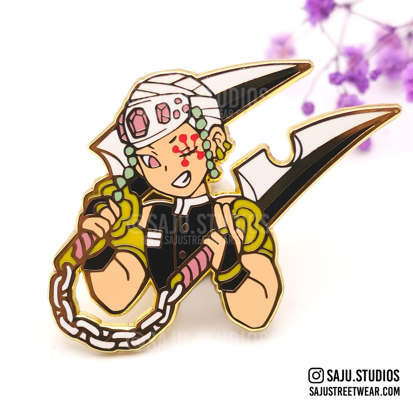 Pillars Enamel Pins