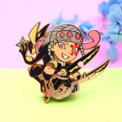 Sound PokeSlayer Enamel Pin