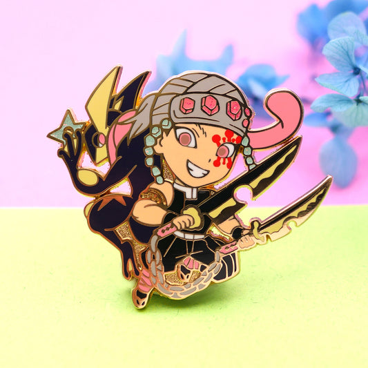 Sound PokeSlayer Enamel Pin