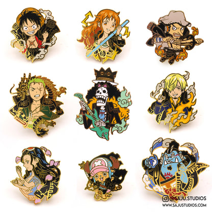 Pirate Crew Enamel Pins