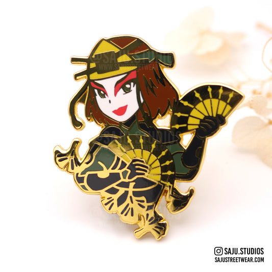 Suki Enamel Pin