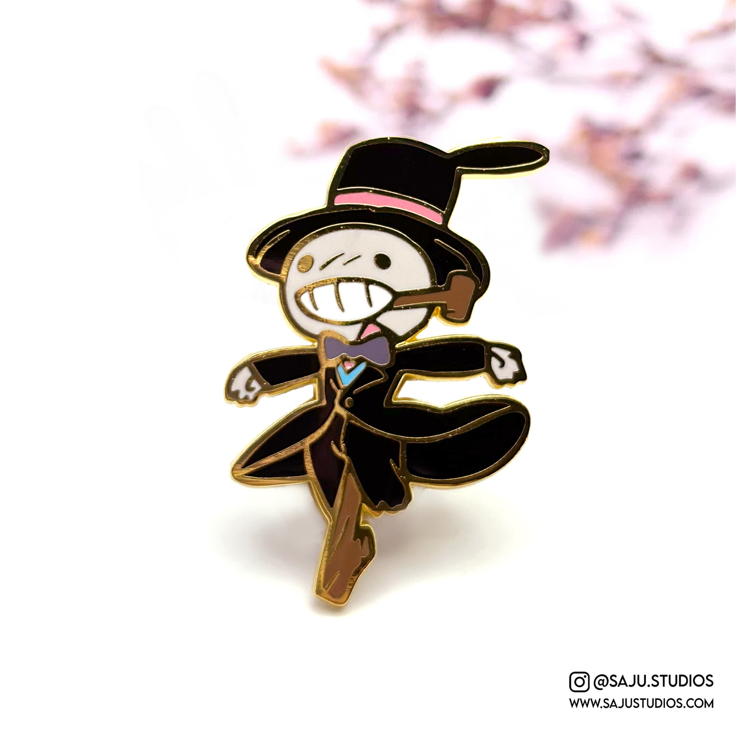 Turnip Head Enamel Pin