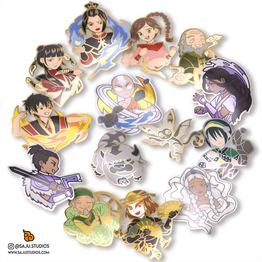Avatar Metallic Decals Full Set (14 pcs)