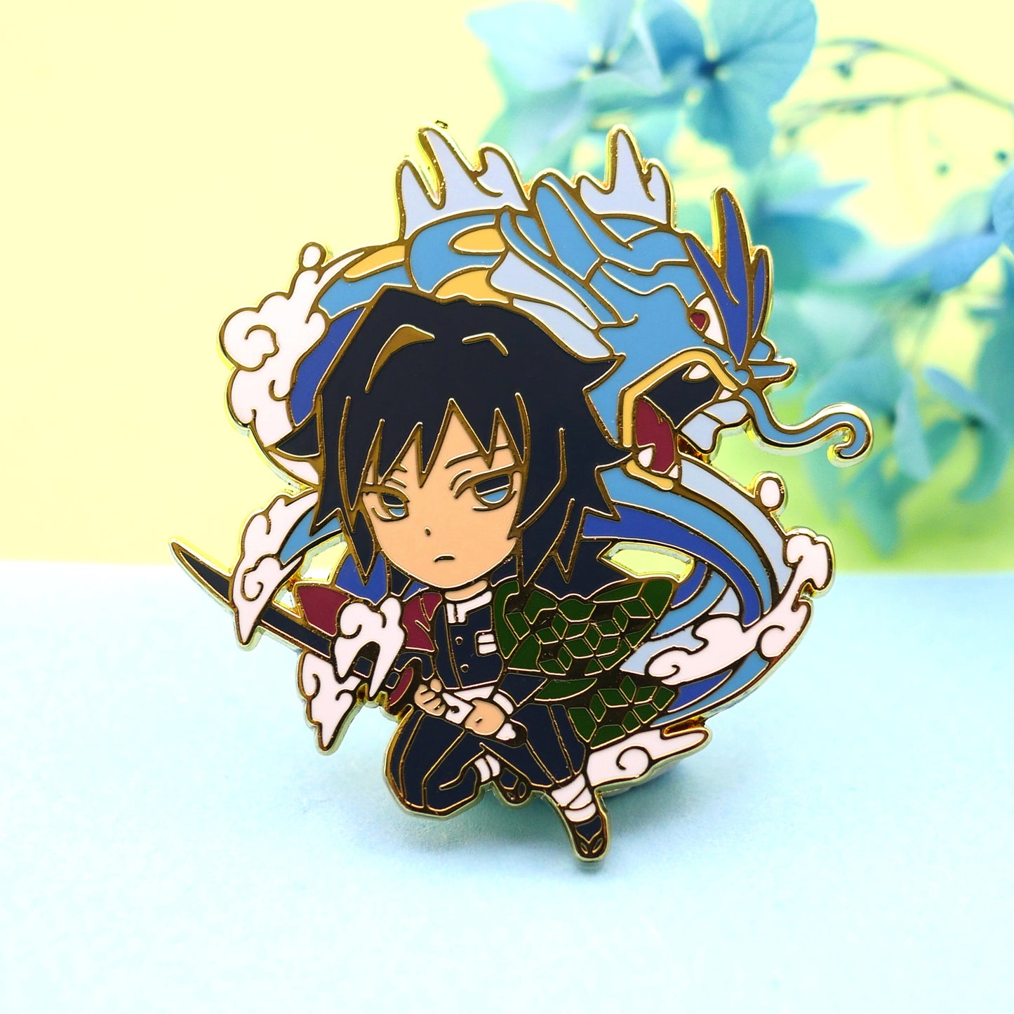 Water PokeSlayer Enamel Pin