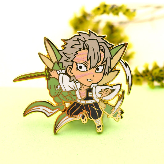 Wind PokeSlayer Enamel Pin