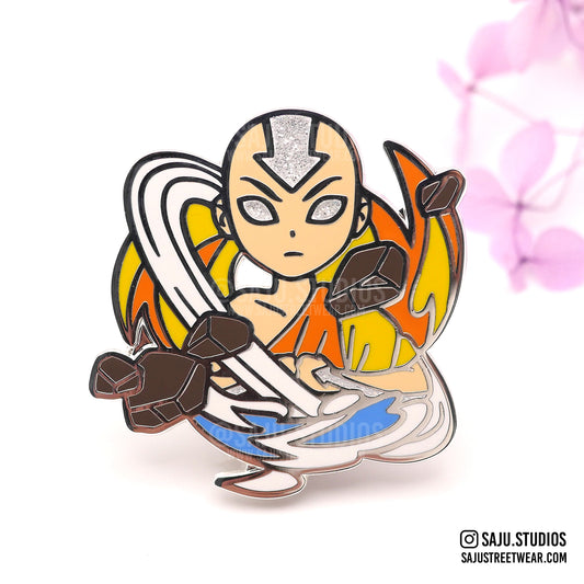 Aang Enamel Pin