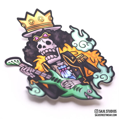 Pirate Kings Anti-Glare Metallic Stickers