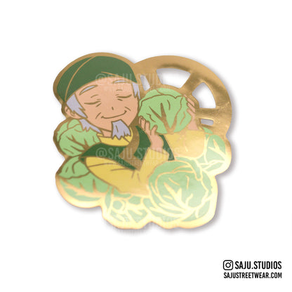 Yue, Suki, Cabbage Man Metallic Stickers