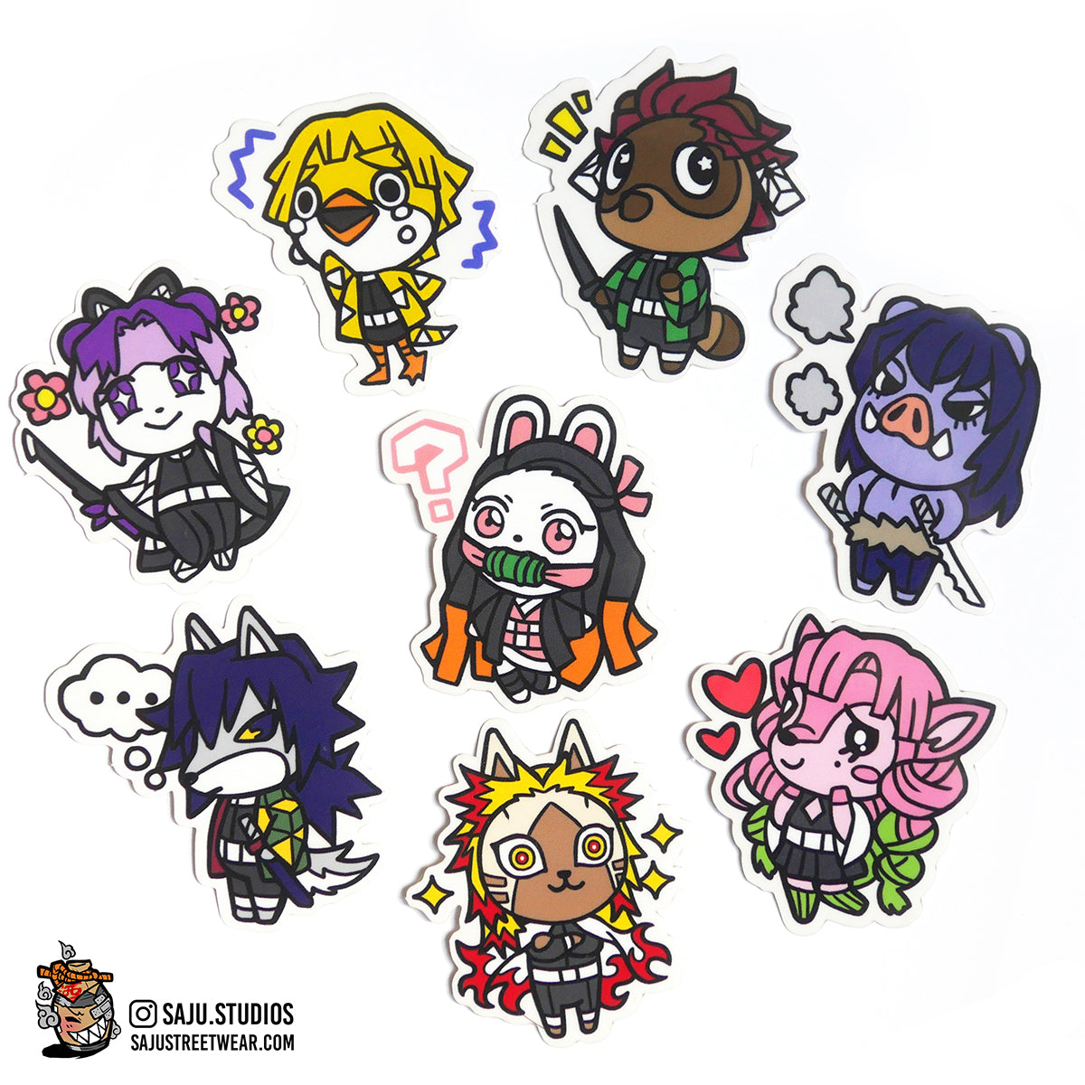 Ac Sticker Mini AC Mini Clear Stickers – SAJU Studios