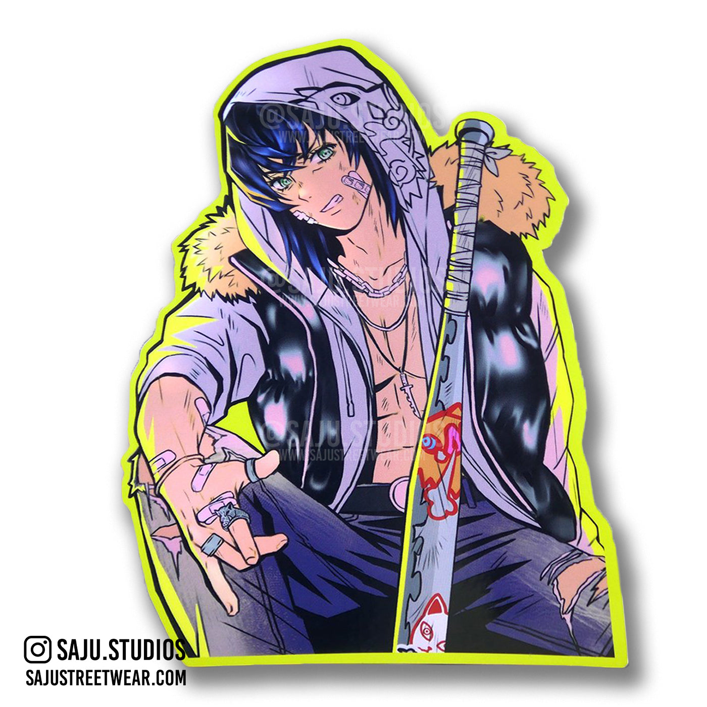Streetwear Ino Vinyl Decal – SAJU Studios