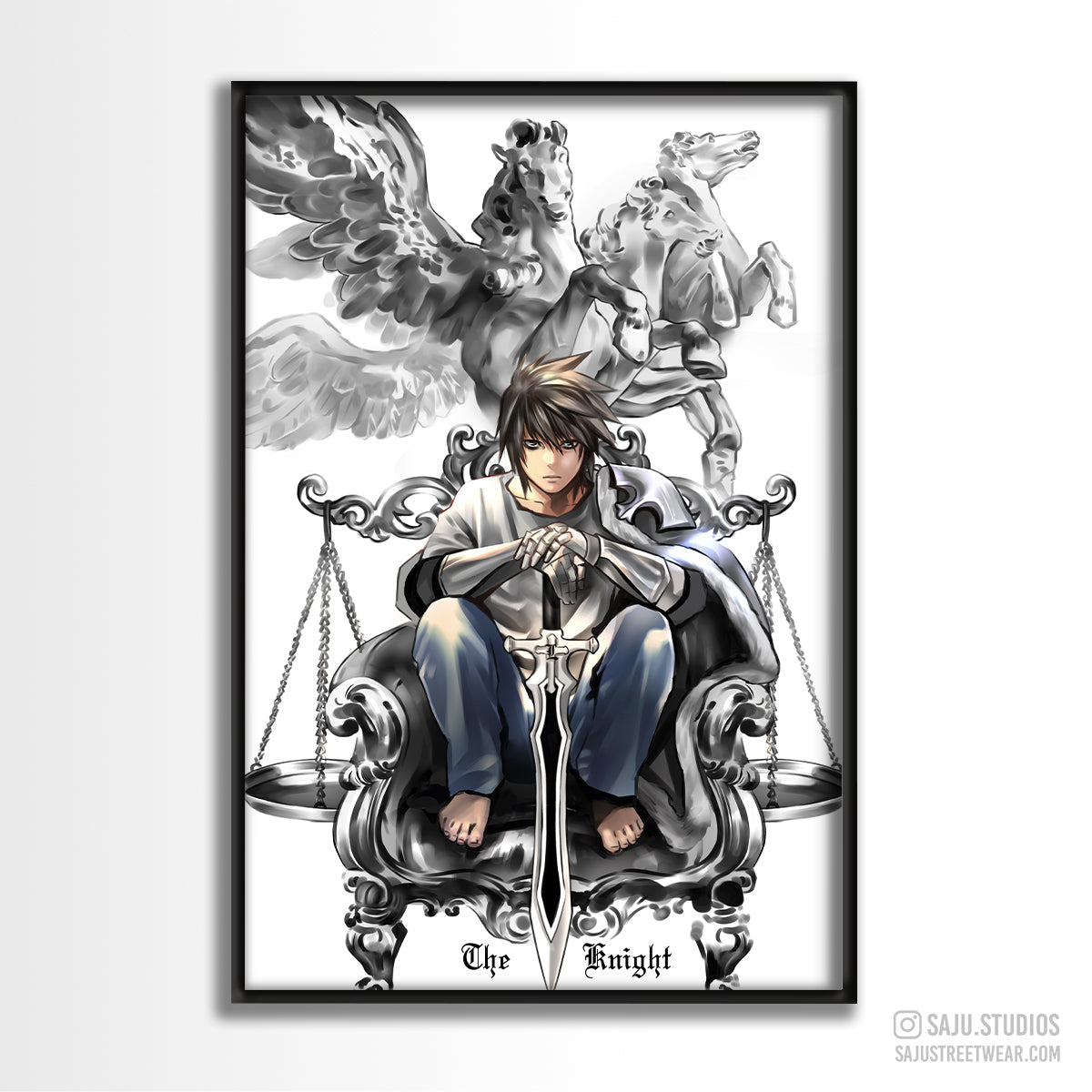 Death N. Chess Piece: The Knight – SAJU Studios